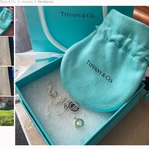 Tiffany &Co. RTT blue necklace